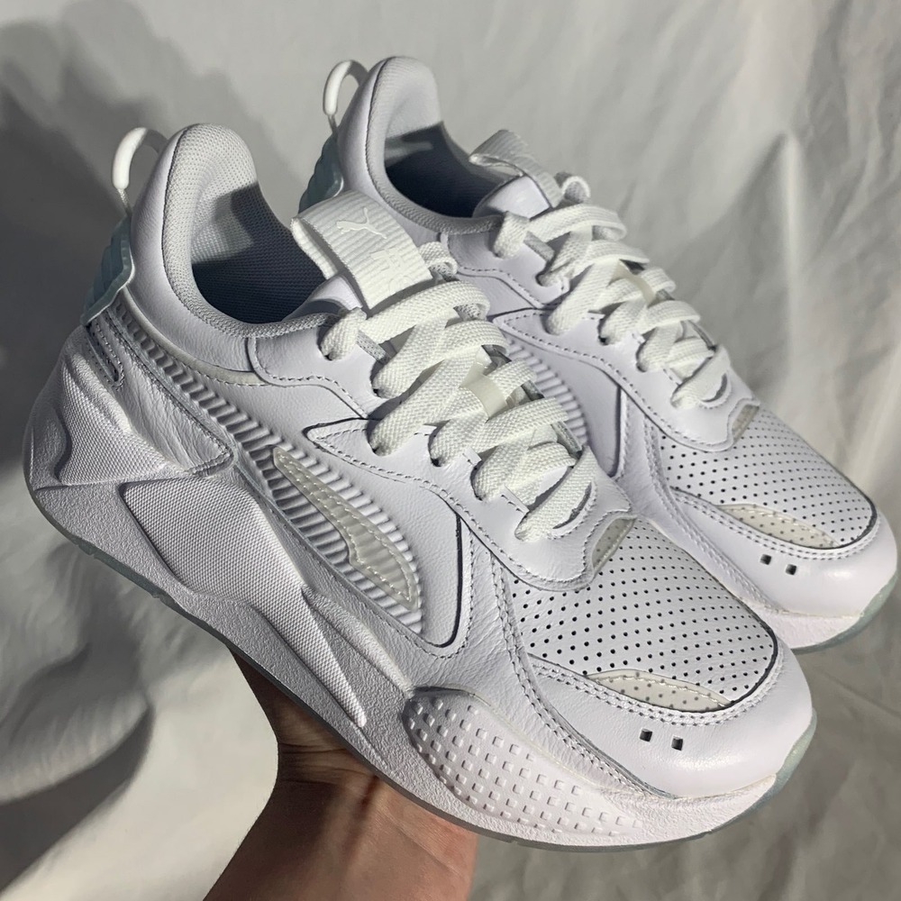 New Puma RSX White Ice Shoes Woman's 6